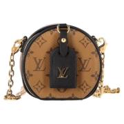 Pre-owned Leather crossbody-bags Louis Vuitton Vintage , Brown , Dames