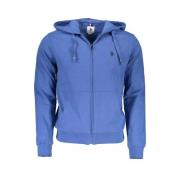 Blauwe Katoenen Hoodie U.s. Polo Assn. , Blue , Heren