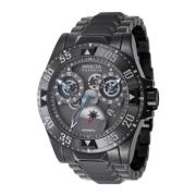 Heren Automatisch Excursie Horloge Invicta Watches , Black , Heren