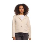 Boxy Jack met Reverskraag Rino&Pelle , Beige , Dames