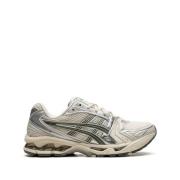 Witte Mesh Sneakers met Tiger Strepen Asics , Multicolor , Heren