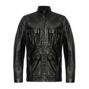 Leren jas L-Gast Diesel , Black , Heren