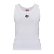 Top met logopatch Kenzo , White , Dames