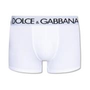 Boxershorts met logo Dolce & Gabbana , White , Heren