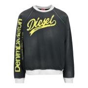 Sweatshirt Diesel , Gray , Heren