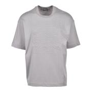 Katoenen T-shirt Emporio Armani , Gray , Heren