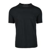 Katoenen T-shirt Kangra , Black , Heren