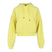 Katoenen Gebreide Top Elisabetta Franchi , Yellow , Dames