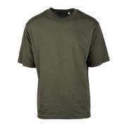 Katoenen T-shirt Daniele Alessandrini , Green , Heren