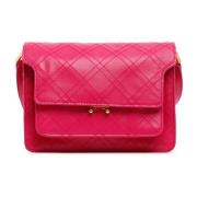 Stijlvolle Cross Body Tas Marni , Pink , Dames