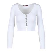 Vest Max Mara Studio , White , Dames