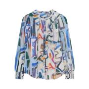 Multicolor Sofina Shirt Cupro Lyocell Gustav , Multicolor , Dames