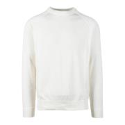 Katoenen Stijlvolle Maglia Shirt Filippo De Laurentiis , White , Heren