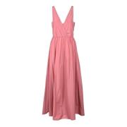 Damesjurk in Polyester Katoenmix Forte Forte , Pink , Dames