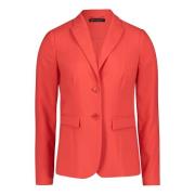 Klassieke Getailleerde Blazer Betty Barclay , Red , Dames