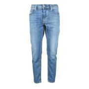 Klassieke Denim Jeans Diesel , Blue , Heren