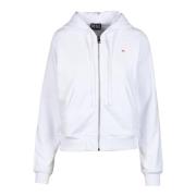 Katoenmix Sweatshirt Diesel , White , Dames