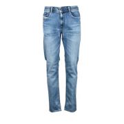 Katoenmix Stretch Jeans Diesel , Blue , Heren