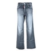 Klassieke Denim Jeans Dsquared2 , Gray , Dames