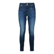 Katoen Elastaan Jeans Guess , Blue , Dames