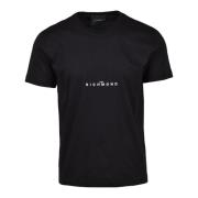 Katoenen T-shirt John Richmond , Black , Heren