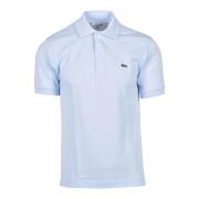 Katoenen Polo Shirt Lacoste , Blue , Heren