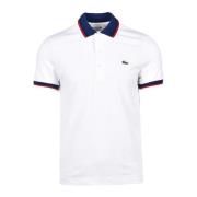 Polo Lacoste , White , Heren