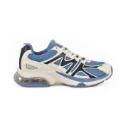 Sneakers met leder- en polyestermix Michael Kors , Blue , Dames