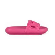 Rubber Slippers Michael Kors , Pink , Dames