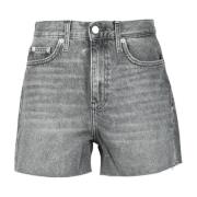 Denim Shorts Calvin Klein Jeans , Gray , Dames