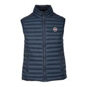 Puffer Vest 100% Polyamide Colmar , Blue , Heren