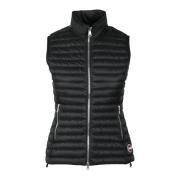 Puffer Vest 100% Polyamide Colmar , Black , Dames