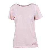 Katoenen T-shirt Colmar , Pink , Dames