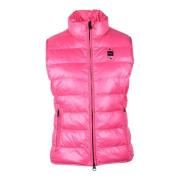 Puffer Vest 100% Polyamide Blauer , Pink , Dames