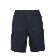 Katoenmix Bermuda Shorts Blauer , Blue , Heren