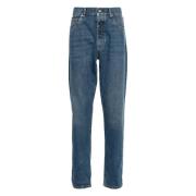 Denim Broek Brunello Cucinelli , Blue , Heren