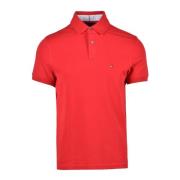 Polo Tommy Hilfiger , Red , Heren