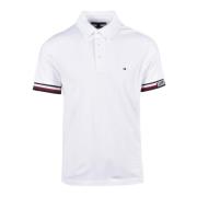 Katoenmix Polo Shirt Tommy Hilfiger , White , Heren