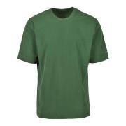 Stijlvol T-shirt met elastaanmix People of Shibuya , Green , Heren