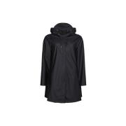 Waterdichte A-Line Jas Rains , Black , Dames