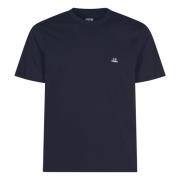 Logo Patch T-shirt C.p. Company , Blue , Heren