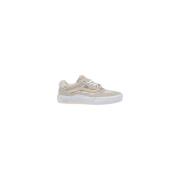 Beige Suede Sneaker Collectie Vans , Beige , Dames