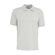 Grijze Polo Shirt met Strepen C.p. Company , Gray , Heren