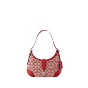 Rode leren hobo tas Coach , Red , Dames