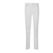 Cloud White Bootcut Jeans 7 For All Mankind , White , Dames