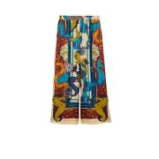 Wide Trousers Max Mara Weekend , Multicolor , Dames