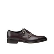 Heren leren monniksband schoenen | bruin Doucal's , Brown , Heren