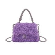 Paarse Handtas voor Dames La Carrie , Purple , Dames