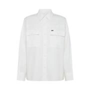 Witte Shirt voor Mannen Sun68 , White , Dames