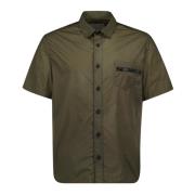 Nylon Groene Shirt Lente-Zomer 2025 Sacai , Green , Heren